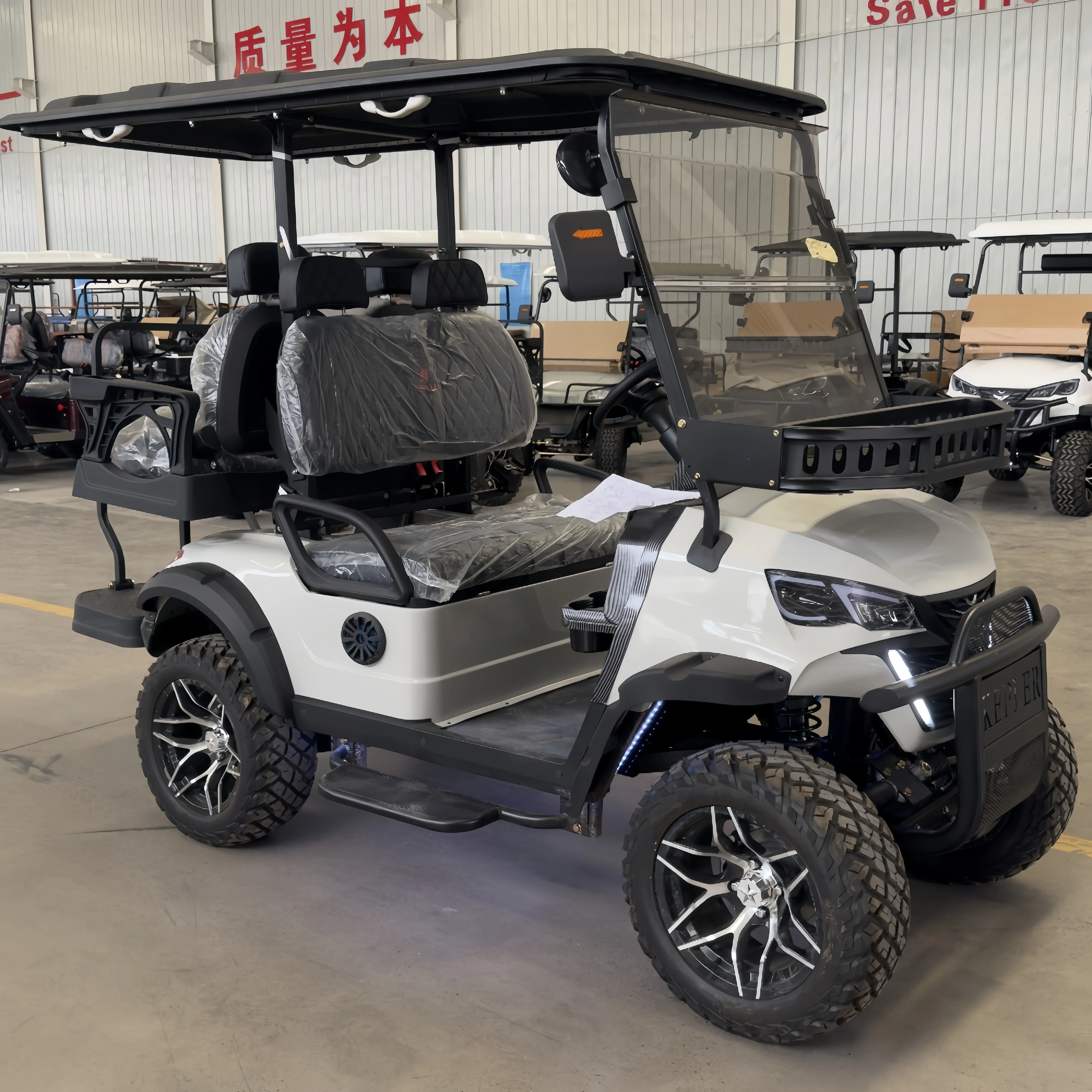 High Quality 2Seat Promotional Golf Cars Prices 48V Electric Golf Car