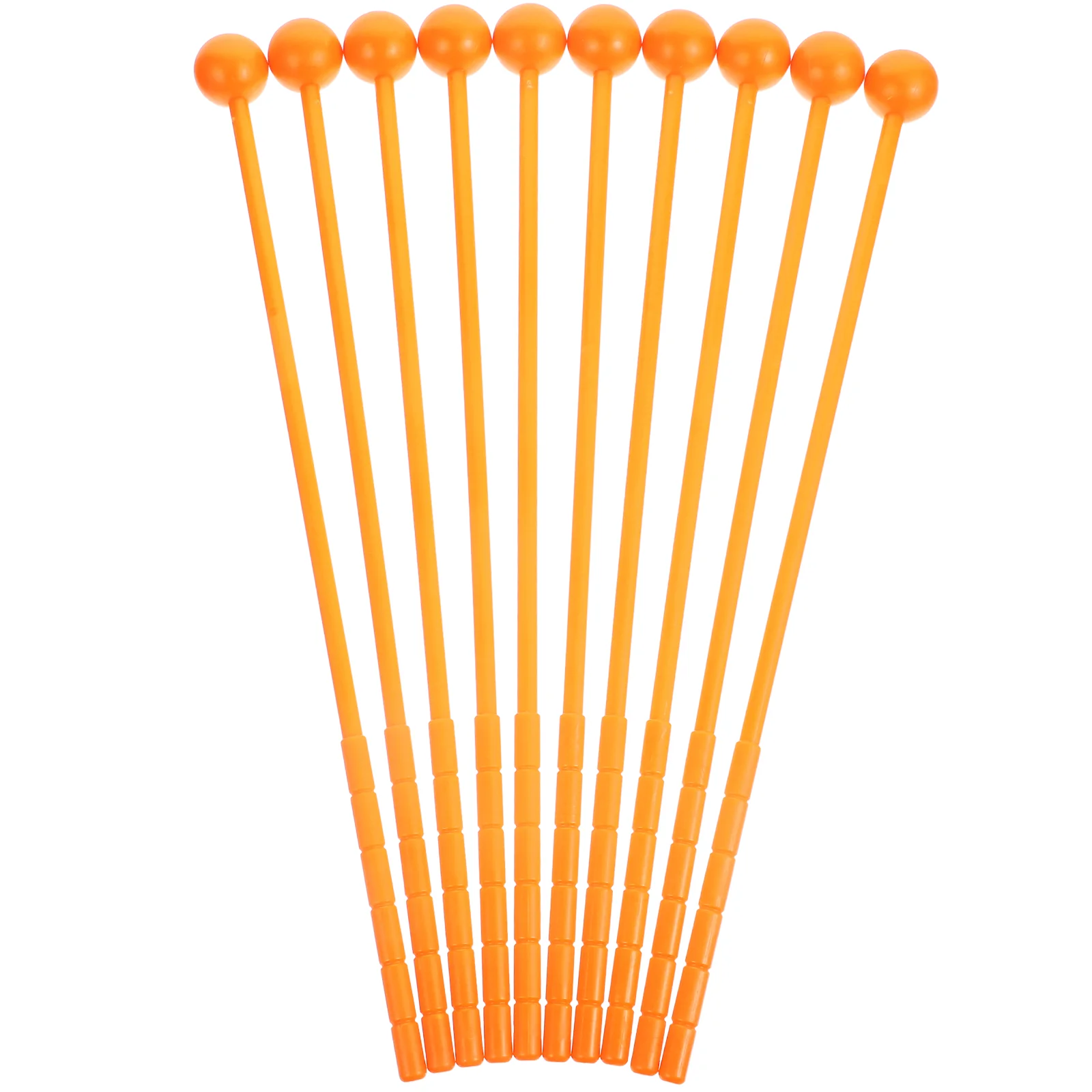 10pcs 1 Bag Mallet Percussion Sticks Kids Drumstick Musical Instruments for Chime Xylophone Wood Block Glockenspiel drum sticks drum percussion accessories drum accessories
