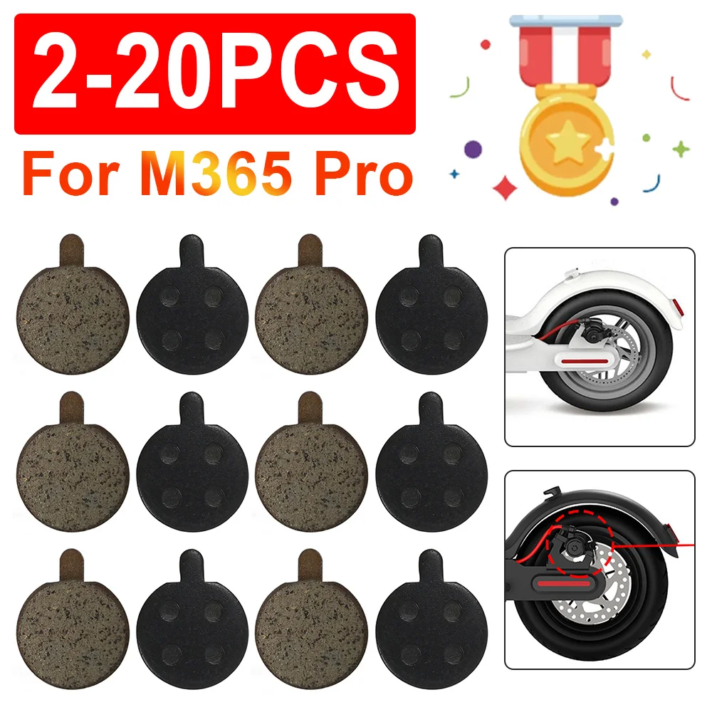 220PCS Electric Scooter Disc Brake Pads for Xiaomi M365 Pro Kick