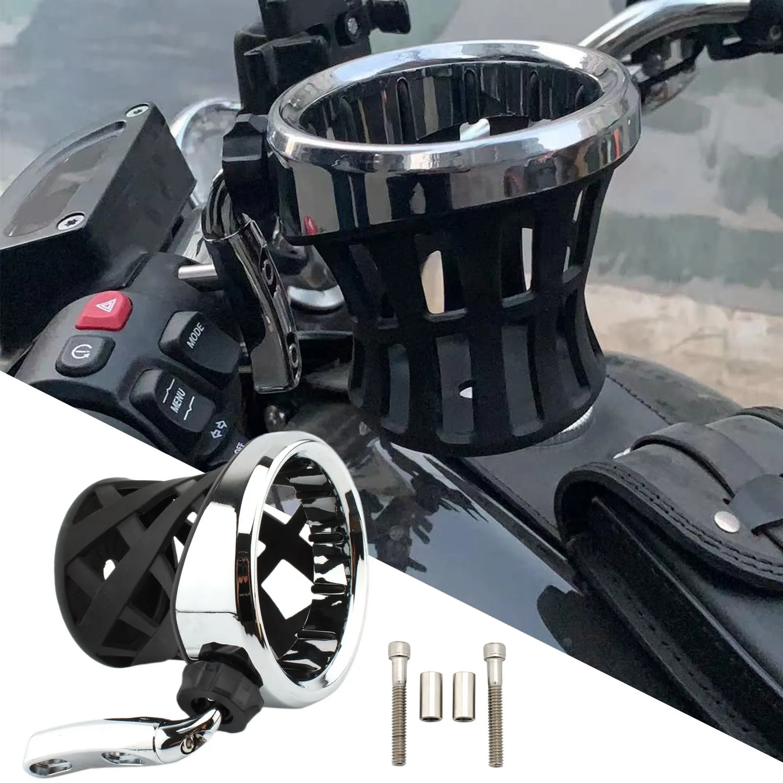 Motorcycle Cup Holder Bicycle Bottle Holder Drink Cup Bracket for Bmw R18 Classic 2020-2021 Cafe Racer Motocross Modified Parts