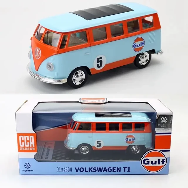 Miniature VW T1 bus Volkswagen en métal (7 cm)