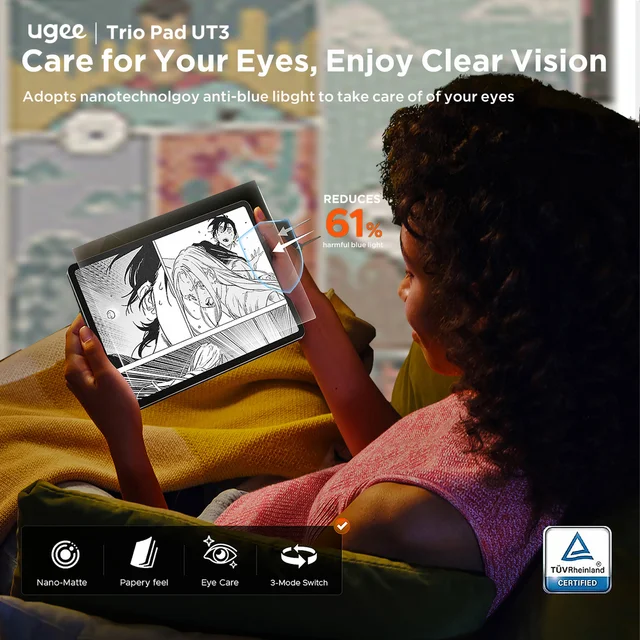 UGEE UT3 Fun Drawing Pad 14.25 inch 2400*1600 Resolution