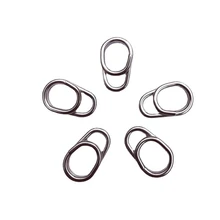Wholesale By Bulk Stainless Steel Quick Snap Pin Connecting Ring Snap Bearing Swivel Connector Fishing Accessories Tackle Pesca