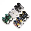 Spring and Autumn Baby Shoes Classic Trendy PU High Top Sports Shoes Basketball Shoes Soft Sole Lightweight Walking Shoes 1
