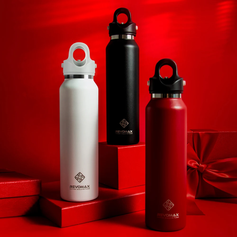 RevoMax-Slim Vacuum Insulated Flask, Thermoses, Coffee Cup