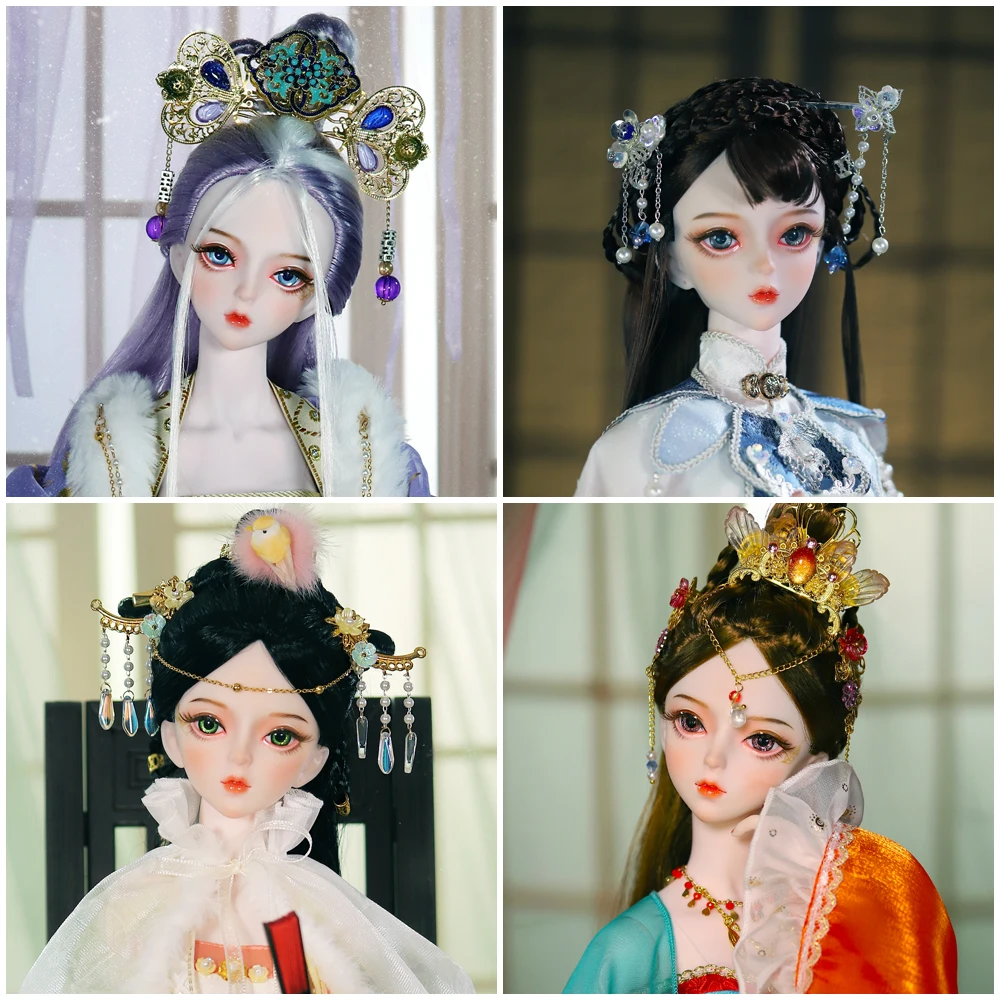 Girl Bjd Doll Full Set | Dream Fairy Doll 1/3 | Jointed