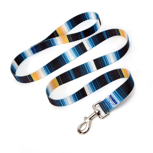 Pet Dog Traction rope Ethnic Style Striped Forest Pattern Collar Leash Traction rope Pet Cat Harnesses Leads Dog leash 6