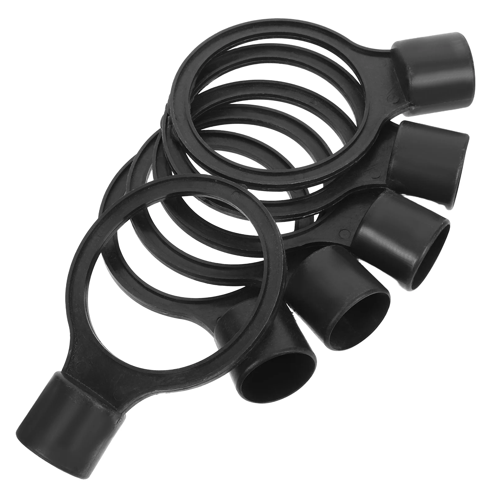 6pcs Safety Cone Connector Extendable Traffic Warning Rods Flexible Plastic Barrier Connectors For Construction Marking