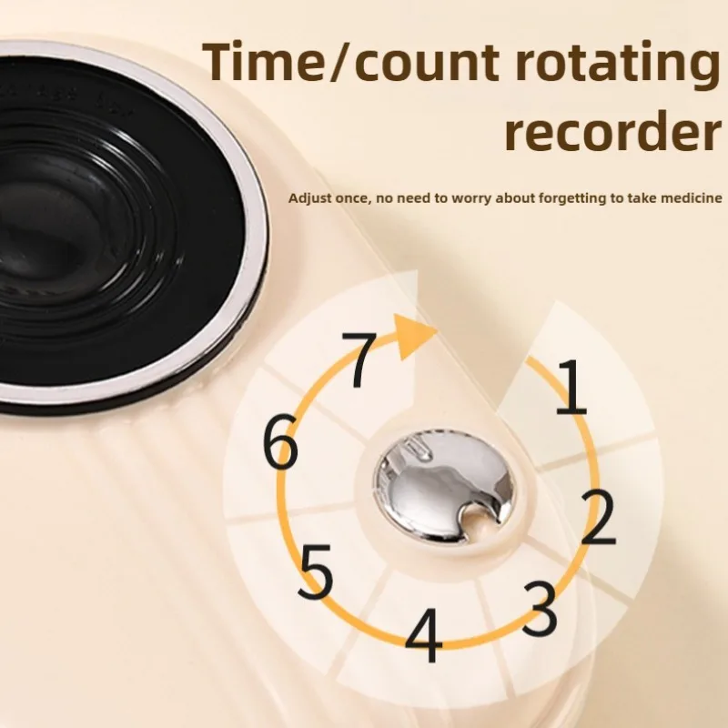 7 Day Weekly Pill Organizer Medicine Vitamin Storage  Travel Tablets Sealed Box Pills Case Container Pills Organizer Case