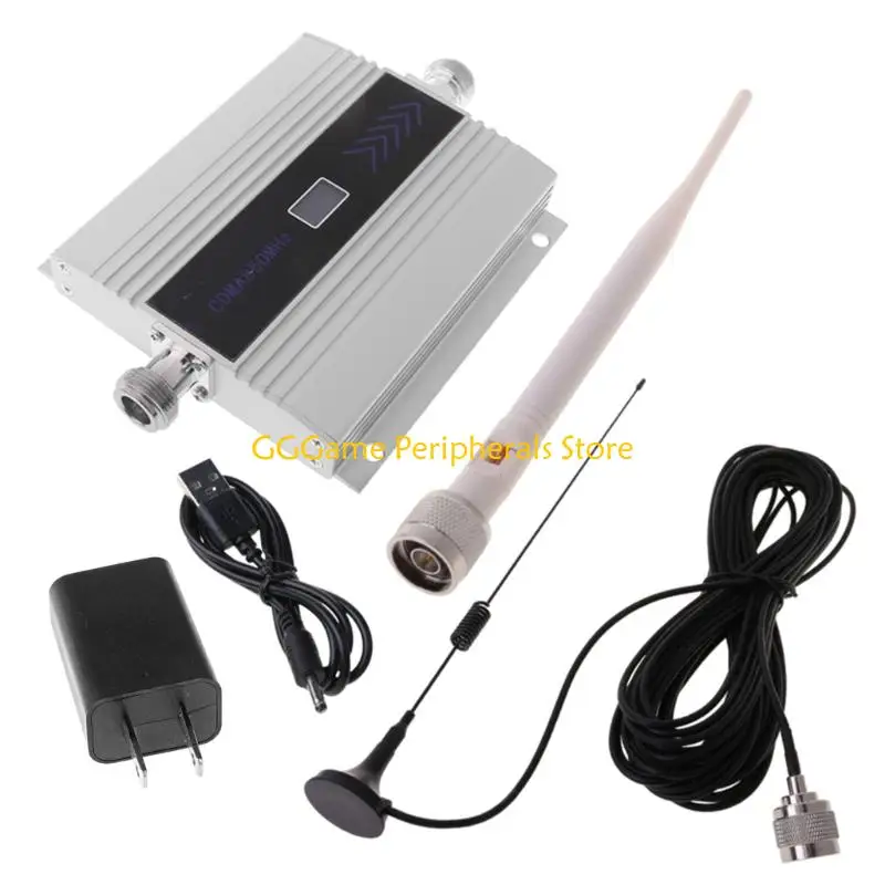 CDMA 850MHz 모바일 네트워킹용 U55B 셀룰러 인핸서 증폭기는 최대 200제곱미터의 신호 데드존 범위를 제공합니다.