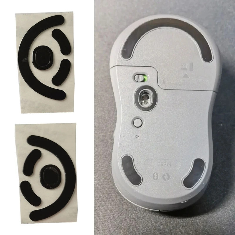 2 Sets/Pack Mouse Feet Pad Mouse Skate Glides Sticker for Logitech