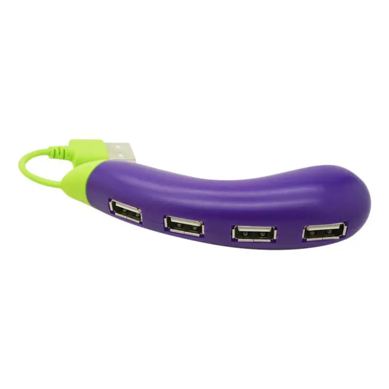 

Адаптер USB в форме розетки для ноутбука, 4 порта