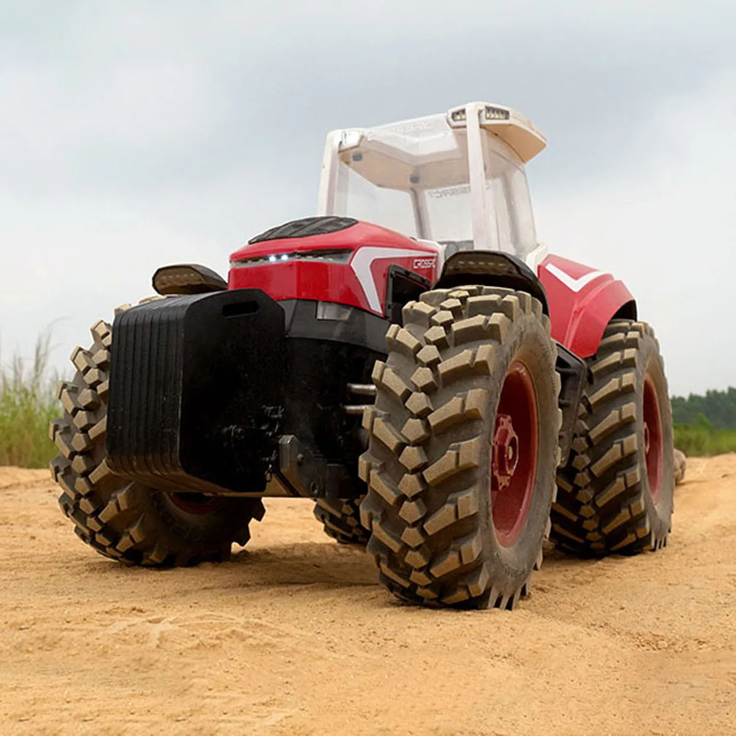 CROSSRC 1/8 RC Tractor TL4 Iron Bull Remote Control Off Road 2 Speed Car Vehicle With Light System Motor Model Toys Boys Gifts 3