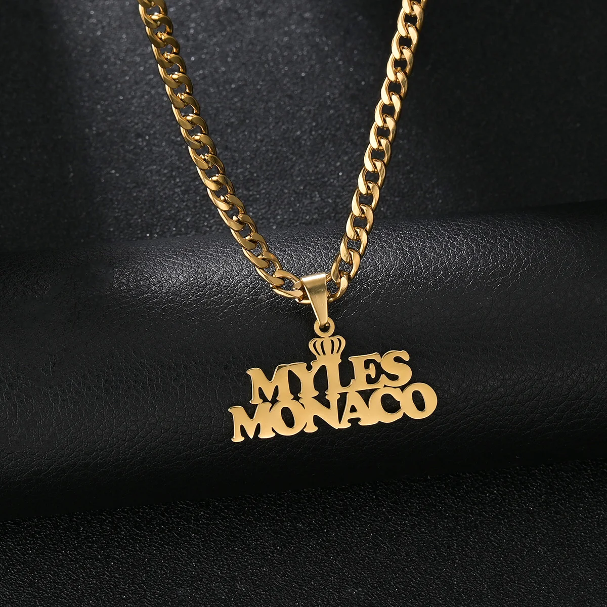 

Onlyfans Customize Double Layer Zircon Name Stainless Steel Jewelry Pendant Necklace for Women Personalized Heart Halloween Gift