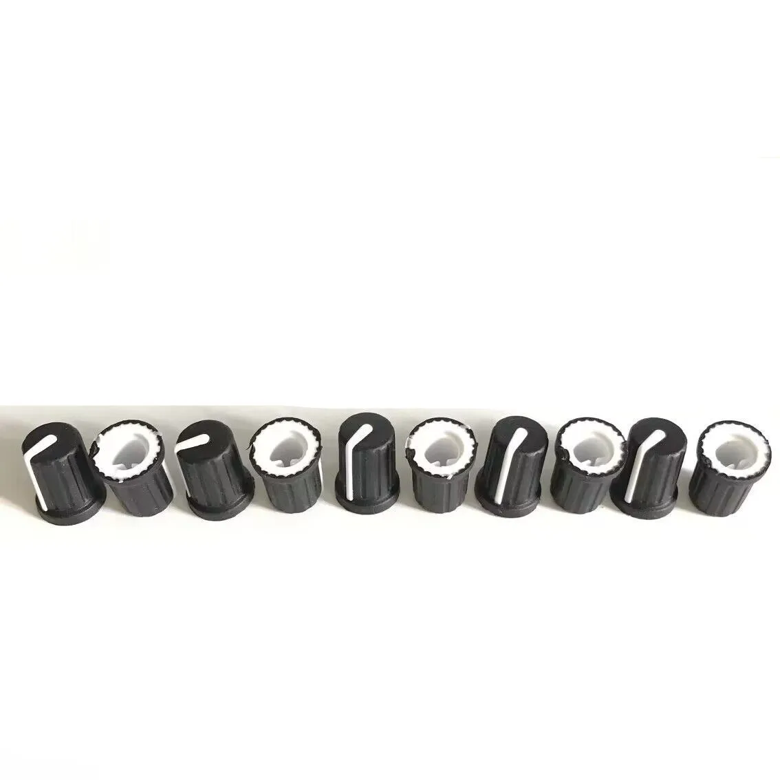 10PCS Rotary Knob For Pioneer DJM800 DJM900 900SRT 900NXS DJM-2000 900SRT DAA1204 Black color