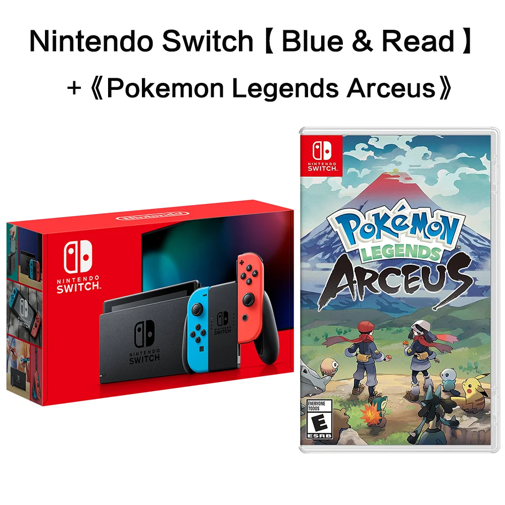 Nintendo Switch Console Neon Blue Red Joy Con. - Nintendo Switch Red Blue  Joy-con - Aliexpress