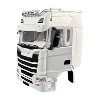 Openable Cabin Car Shell Fender For 1/14 Tamiya RC Truck Scania 770s Tamiya SCALE CLUB LESU Trailer Tractor Parts 1