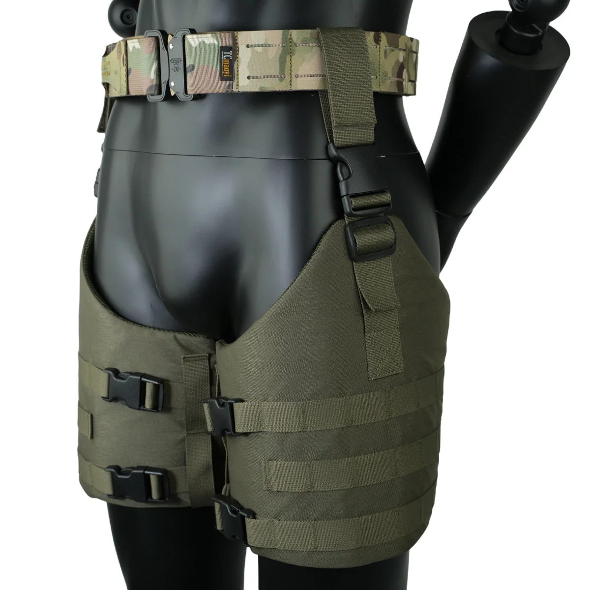 Taktische Gürtel Drop Leg Plattform Molle Oberschenkel Panel Hängen Bord Montage Platte Jagd – Detail 1