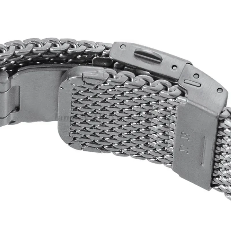 Elegant Milanese Stainless Steel Mesh Watch Band - Premium 3mm Thickness Bracelet