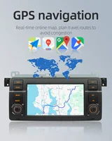 BQCC 7 Inch Android 13 Quad/Octa Core Carplay car Radio WIFI GPS 4G car stereo Navigation player MirrorlinkFor Bmw E46 1998-2006 - Image 5