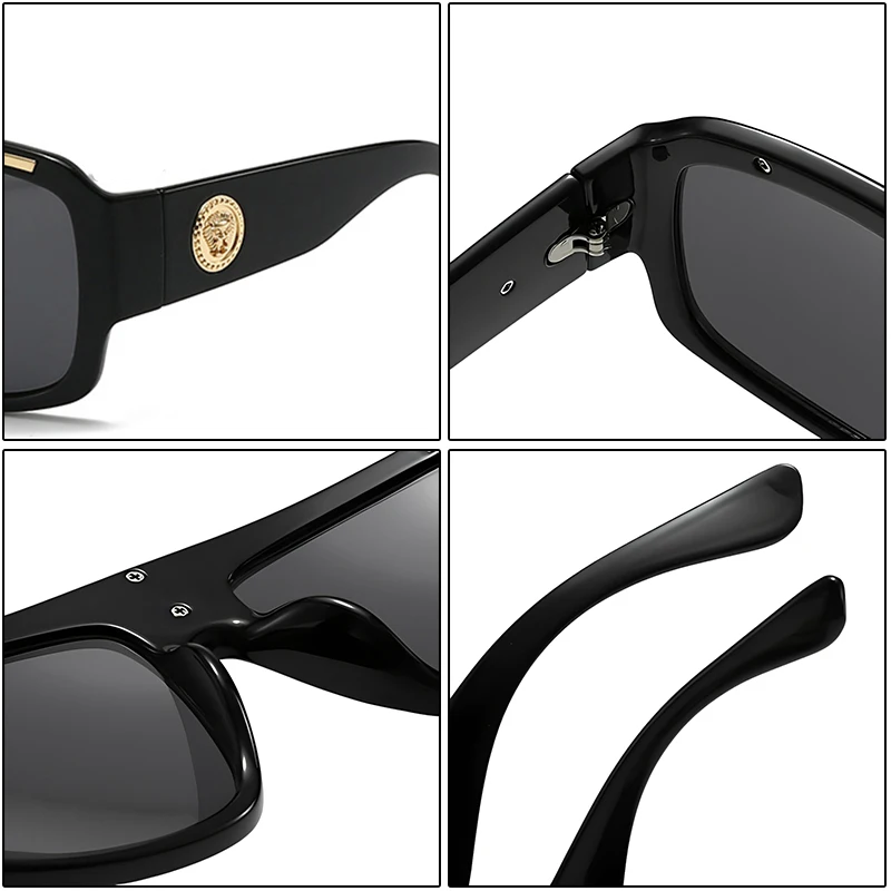 Oversized Vintage Punk Sunglasses 5