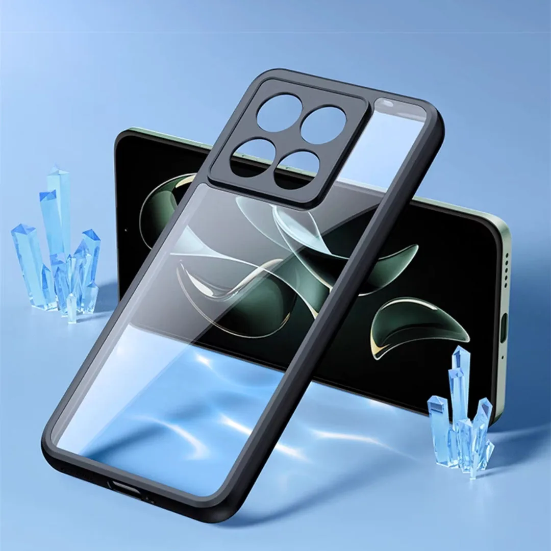 Per Xiaomi 14 Custodia Per Xiaomi 14 Cover Funda Custodia Rigida In Tpu Trasparente Antiurto Per Xiaomi 14 13 13T Pro