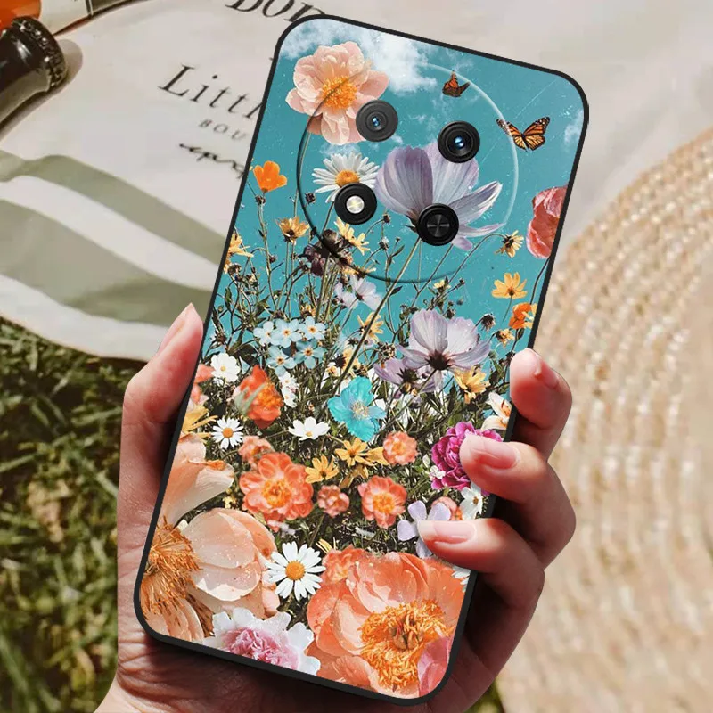 Luxury Painted Silicon Phone Case - Protective Back Cover