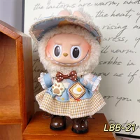17cm Doll Labubu Set High-quality Clothing Set Multi Style Clothing Princess Skirt Clothing Set 1