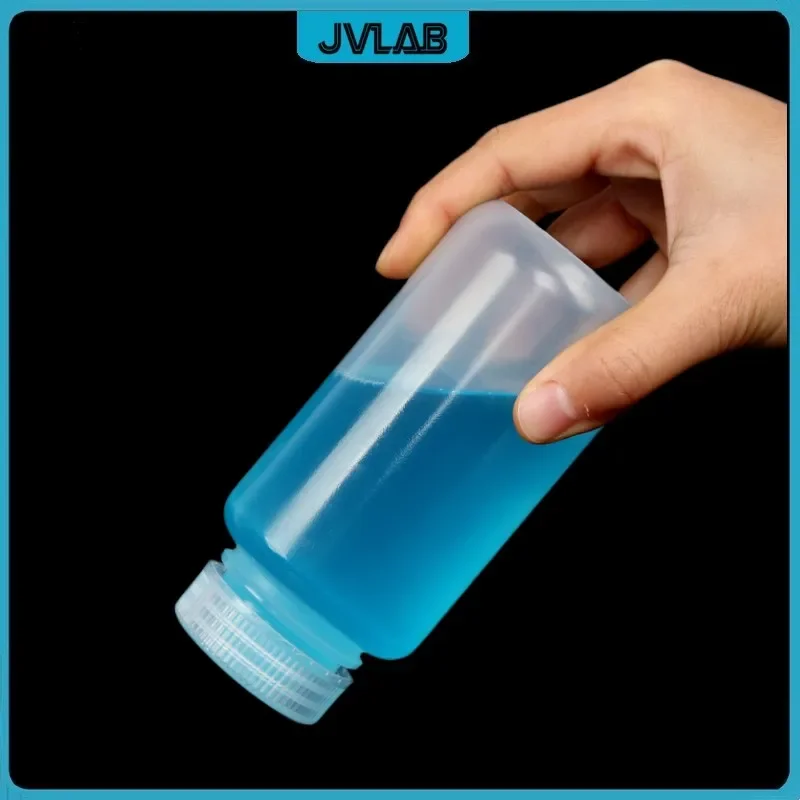 Wide Mouth Reagent Bottle 30ML-1L High-temperature Resistant Transparent 500ml Plastic PP Sealed Powder Chemical Bottle
