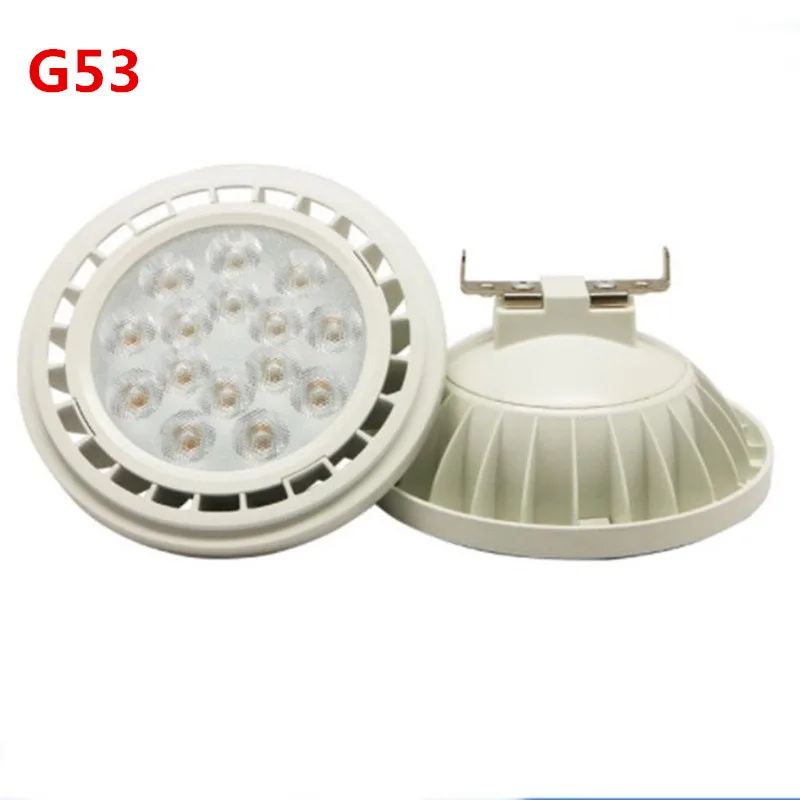 Description Picture 3 of item12V G53 LED AR111 lamp SMD3030 130lm/w 12w 15w QR111 LED spotlight Grille light