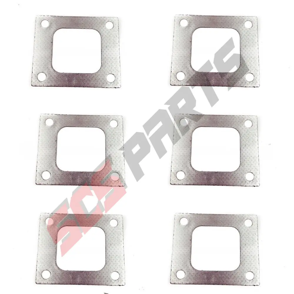 6&times; 3043097 205196 Exhaust Manifold Gasket Fit Cummins K19 K38 K50 N14 NT855