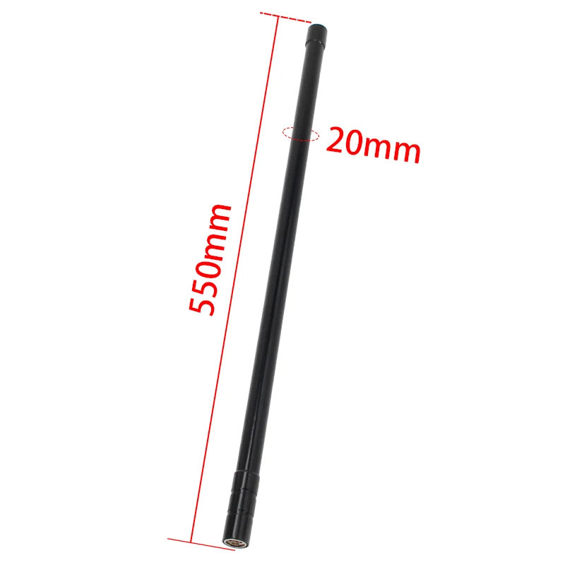 200-300MHz 300-400MHz 400-500MHz 500-600MHz 300-500 야외 방수 유리섬유 안테나 N 공공 간섭 모듈 안테나