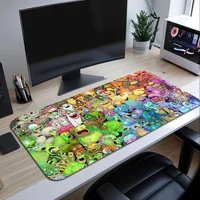 Game My Singing Monsters For PC Large MousePads Desk Gaming Mouse Pad Stitched Edges  Base Extended 2