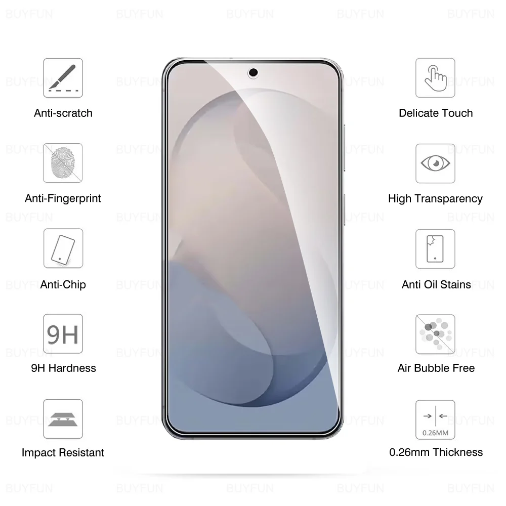 4-Pack Full Cover Tempered Glass Armor Phone Screen Protector
