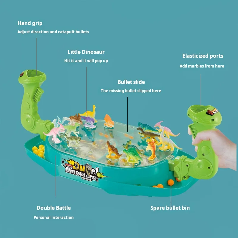 Children's Two-Player Battle Catapult 3