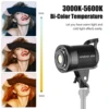 New!!! 135W/ 100W/ 60W Studio LED Video Light Dimmable Bowens Mount Continuous Light for Live Streaming Photo Video Recording 2