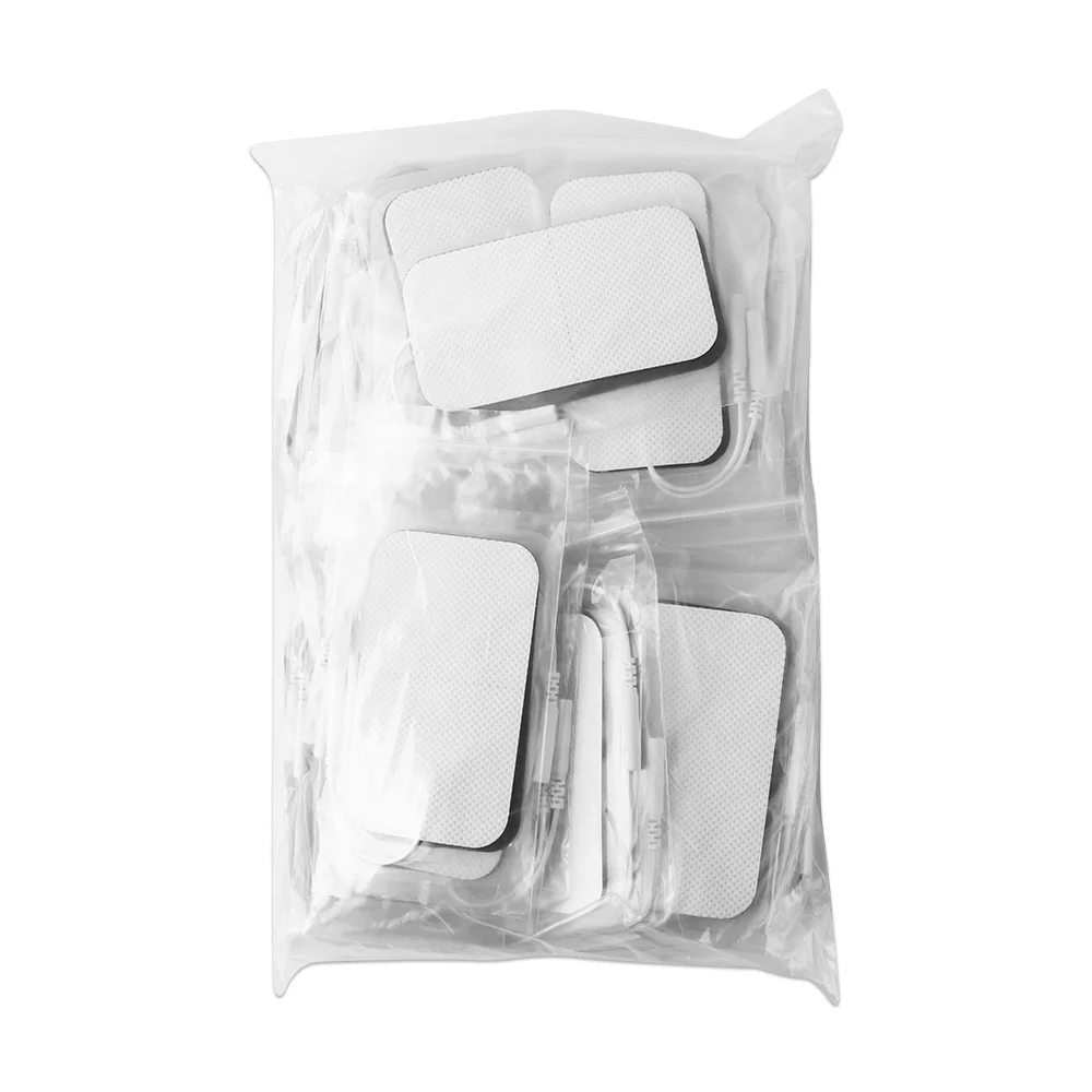 Reusable Self-Adhesive EMS Muscle Stimulator Pads - Non-Woven Fabric Massager Stickers