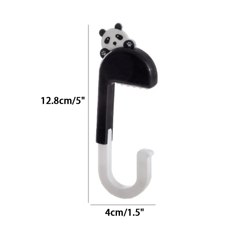 Travel Portable Plastic Bag Cute Animal Hook For Hanging Decorative Table Purse Bag Hooks Wall Hanger Holder Handbag Hanger 6