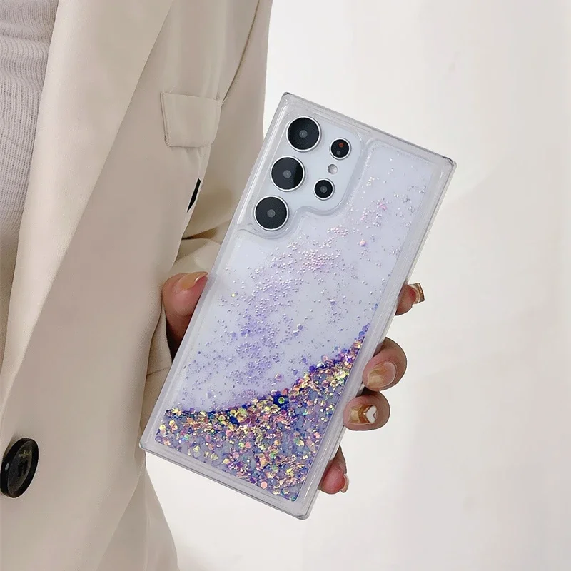 Luminous Bling Glitter Quicksand TPU Soft Case