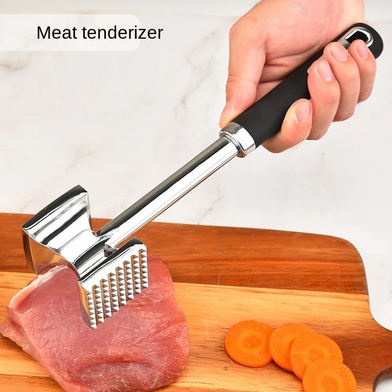 New Kitchen Tender Loose Meat Stainless Steel hammer Steak Professional Meat Hammer Tenderizer Cooking Tools Kitchenware