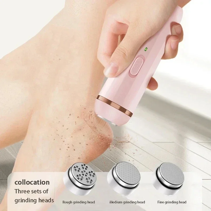New Xiaomi Electric Foot Grinder Foot Care Machine Foot Hard Dry Dead Cuticle Skin Remover Pedicure Care Tools Removal File Skin 2