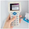 10 Frequency English Version RFID Smart Copier 13.56Mhz UID CUID Chip Card Clone Copier 125KHz T5577 Key Card Reader Programmer 1