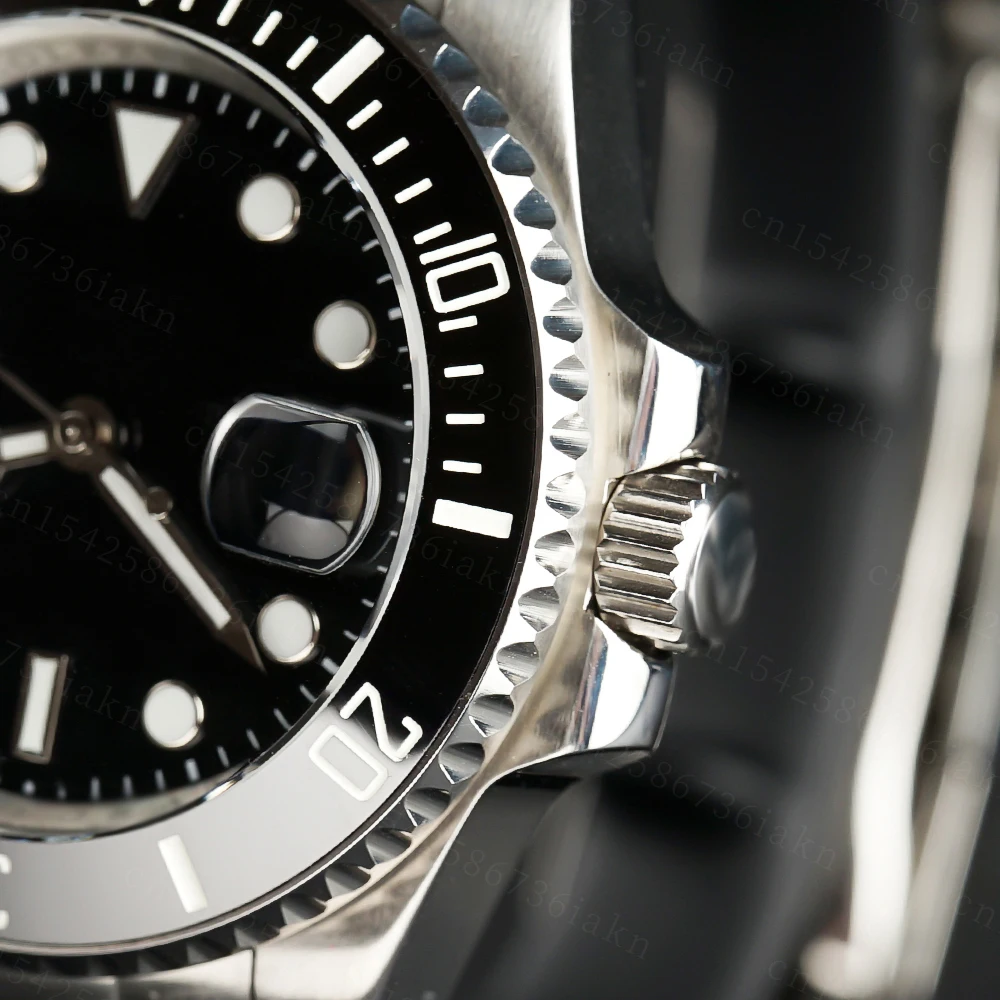 2022 Fashion New 40mm Men's Leisure Sports Sapphire Mirror Stainless Steel Material Waterproof Automatic Mechanical Watch