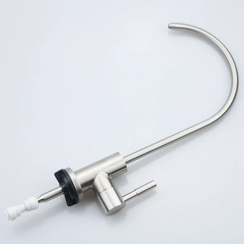 Straight Drinking Faucet Home Kitchen Water Purifier Accessories 304 Stainless Steel Pure Water Machine Faucet