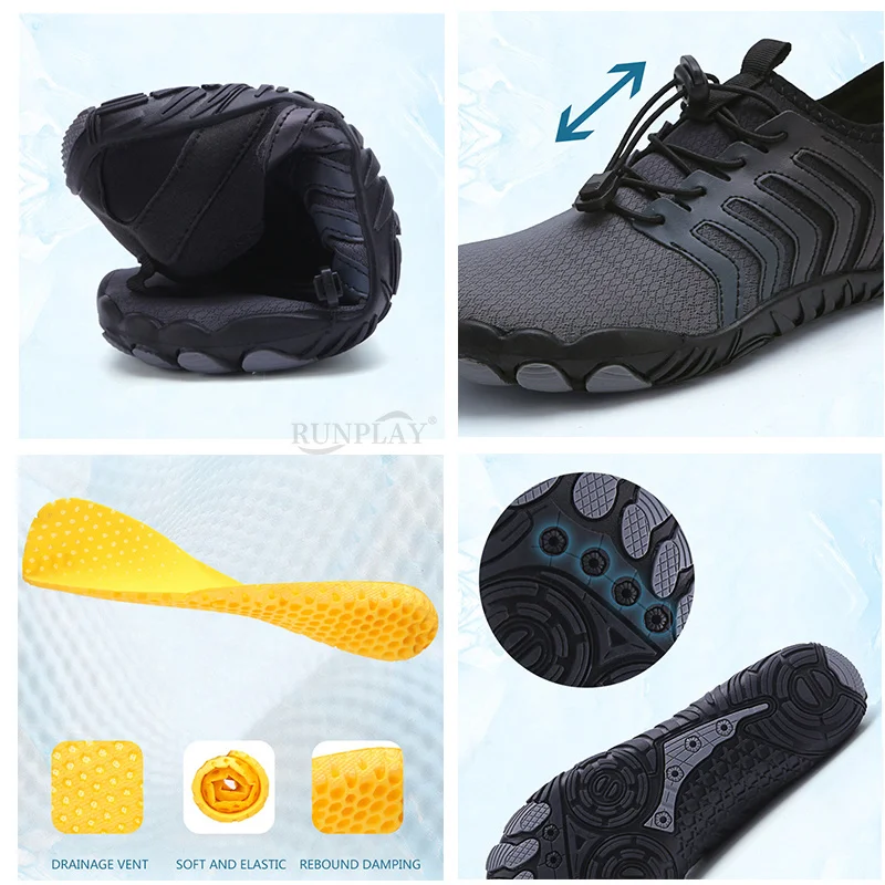 Swimming Water Shoes for Men Women Barefoot Beach Surf Hiking