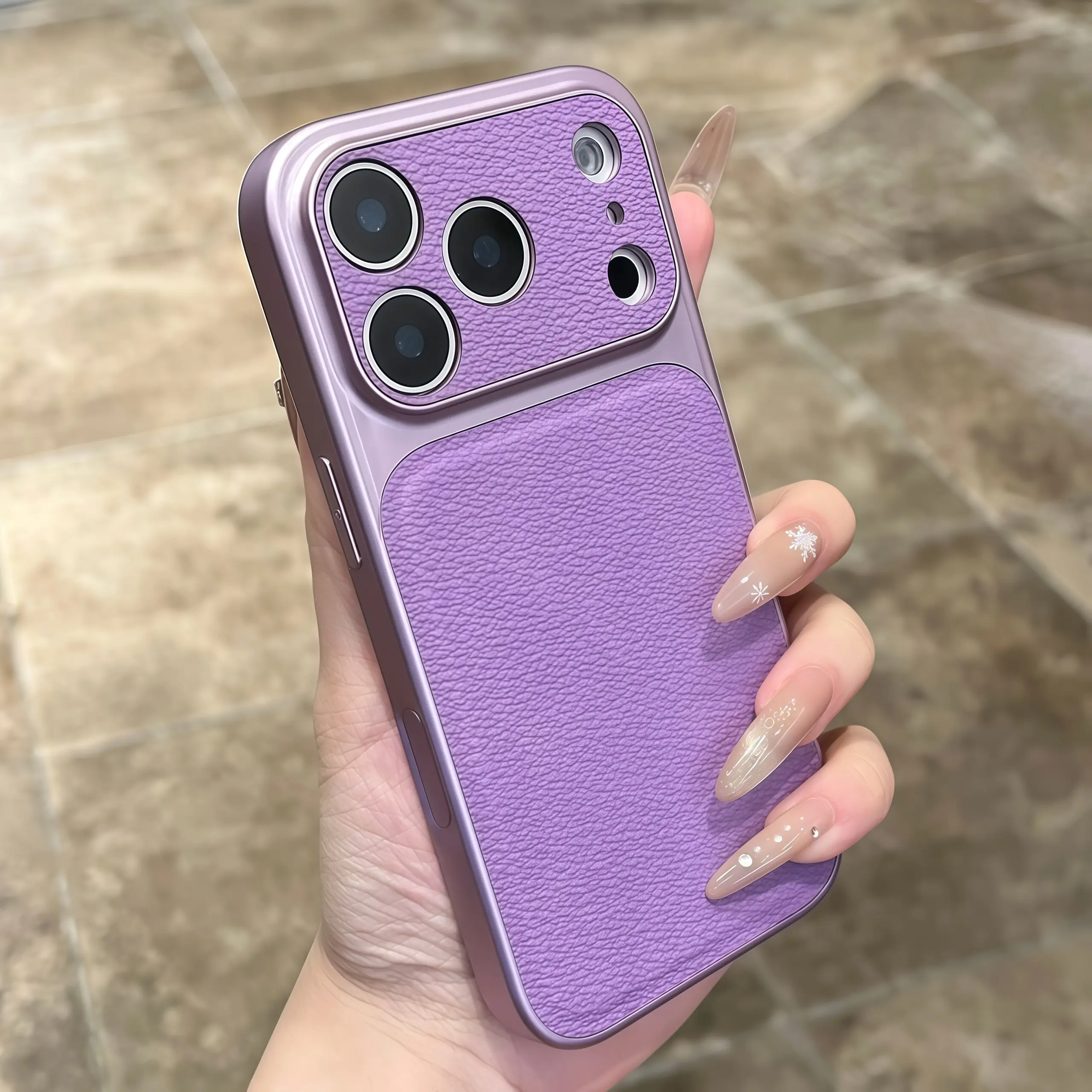 ตัวเลือกสินค้า เคส iPhone หนังแท้ ป้องกันกล้อง กันกระแทก