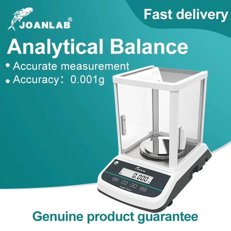JOANLAB Analytical Balance Lab Digital Scales Electronic Balance Precision Scale Range: 200/300/500g Resolution: 0.001g