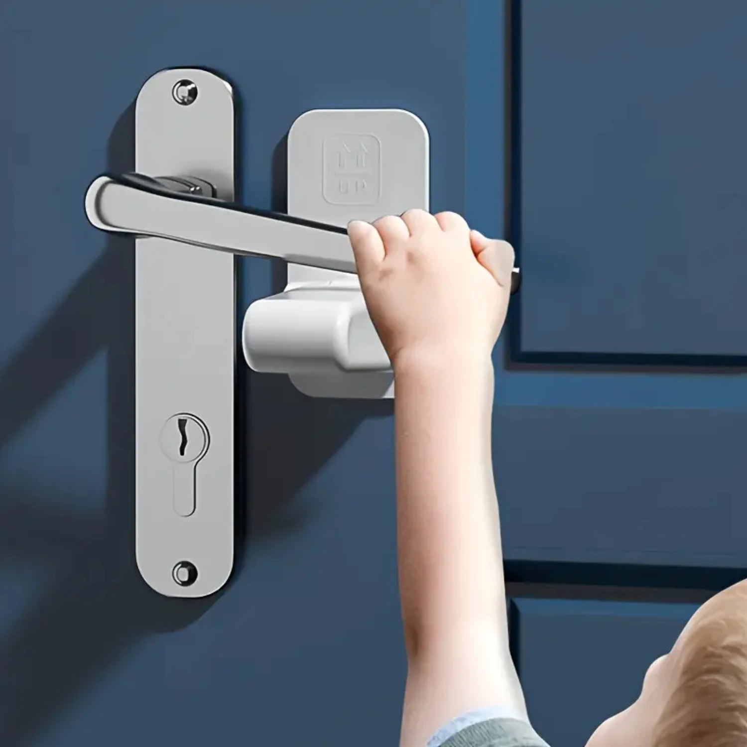 Childproof Baby Safety Lock Safe and Secure-Prevent Accidental Openings-Perfect for Curious Babies and Pets Ultimate Door