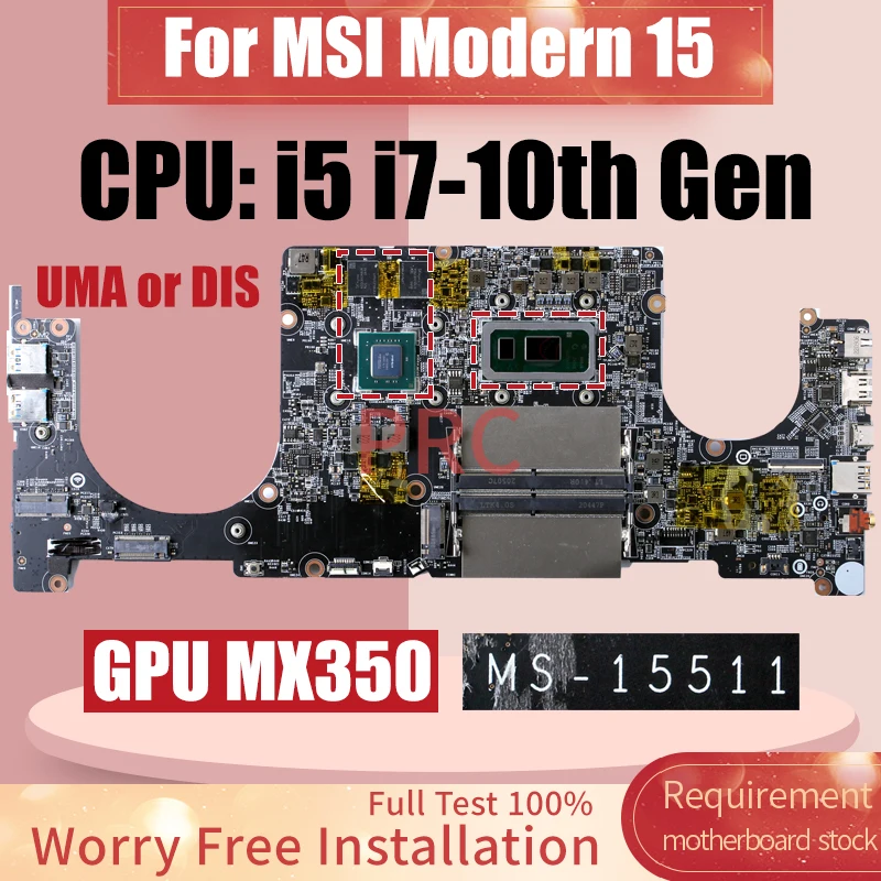 Msi 10th Gen I7 Motherboard Msi 10900k Core I7 10700k I9 10th