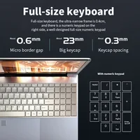 10572-1c2424.jpg Pc portable rose avec écran de 15.6 pouces, Windows 10, processeur Intel Celeron N5095 de 11e génération